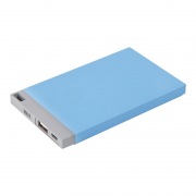 Портативное зарядное устройство Power Bank 4000 mAh USB голубое PROCONNECT | Фото 1