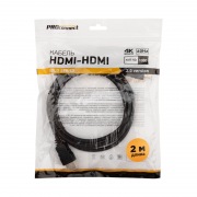 Кабель PROconnect HDMI - HDMI 2.0, 2м, Gold | Фото 2