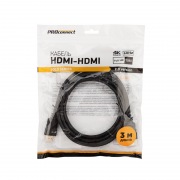 Кабель PROconnect HDMI - HDMI 2.0, 3м, Gold | Фото 2
