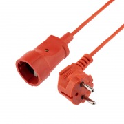 Удлинитель-шнур на рамке PROconnect ПВС 2х0.75, 10 м, б/з, 6 А, 1300 Вт, IP20, оранжевый (Сделано в России) | Фото 2