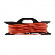 Удлинитель-шнур на рамке PROconnect ПВС 2х0.75, 30 м, б/з, 6 А, 1300 Вт, IP20, оранжевый (Сделано в России) | Фото 1