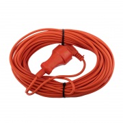 Удлинитель-шнур PROconnect ПВС 2х0.75, 20 м, б/з, 6 А, 1300 Вт, IP20, оранжевый (Сделано в России) | Фото 1