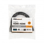 Кабель PROconnect HDMI - HDMI 1.4, 2м Silver | Фото 2