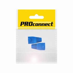 PROCONNECT Защитный колпачок для штекера 8Р8С (Rj-45), синий (2шт.) (пакет)  PROconnect