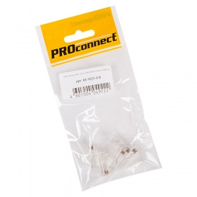 PROCONNECT Разъем сетевой LAN на кабель, штекер 8Р8С (Rj-45), под обжим (5шт.) (пакет)  PROconnect