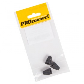 PROCONNECT Соединительная клемма с пастой, 2-х проводная до 2,5 мм²,  (3шт.) (пакет)  PROconnect