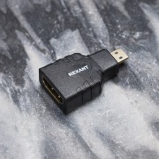ПЕРЕХОДНИК гн. HDMI - шт. Micro HDMI GOLD | Фото 2