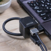 ПЕРЕХОДНИК шт. HDMI - 2гн. HDMI (провод) GOLD | Фото 4