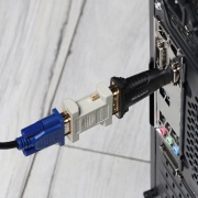 ПЕРЕХОДНИК шт. HDMI - гн. DVI-I GOLD | Фото 3