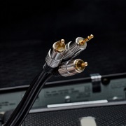 Шнур 3.5 Stereo Plug - 2RCA Plug 1.5М (GOLD) металл | Фото 4