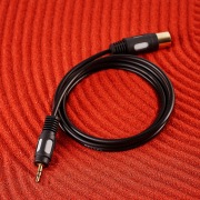 Шнур DIN 5PIN Plug - 3.5мм Stereo Plug 1.5М (GOLD) | Фото 3