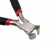 Кусачки торцевые мини 100мм никелированные, авторазжим, обливные рукоятки REXANT  | Фото 1