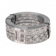 Лента-полоса монтажная оцинкованная, перфорированная прямая 12х0,55 мм (рулон 25м) REXANT | Фото 2