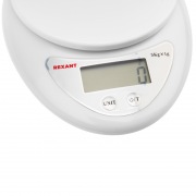 Весы настольные электронные, кухонные с чашей до 5 кг REXANT | Фото 6