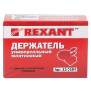 Держатель Третья рука, 2 зажима, лупа 90мм (3х), чугун REXANT | Фото 12