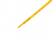 Трубка термоусаживаемая ТУТ нг 2,5/1,25мм, желтая, упаковка 50 шт. по 1м REXANT | Фото 1