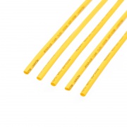 Трубка термоусаживаемая ТУТ нг 2,5/1,25мм, желтая, упаковка 50 шт. по 1м REXANT | Фото 2