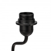 Светильник декоративный настольный Акцент "Леопард" черный с черным абажуром, с цоколем Е27, 40Вт REXANT | Фото 3