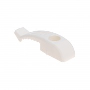 Держатель кабеля для прямого монтажа односторонний белый, 67мм (20шт/уп) REXANT | Фото 1