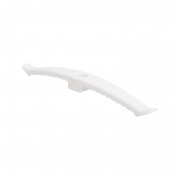 Держатель кабеля для прямого монтажа двухсторонний белый, 240мм (20шт/уп) REXANT | Фото 1