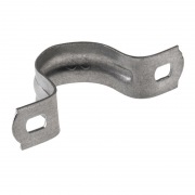 Скоба СМД 21-22 двухлапковая для металлорукава ø 18 мм (100 шт/уп) REXANT | Фото 1