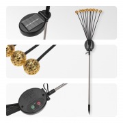 Светильник грунтовый Лалели, 3000К, встроенный аккумулятор, солнечная панель, коллекция Стамбул REXANT | Фото 2