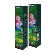 Светильник грунтовый Одуванчик, RGB, встроенный аккумулятор, солнечная панель REXANT | Фото 5