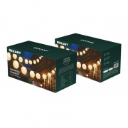 Гирлянда садовая Денг, 635см, 3000К, встроенный аккумулятор, солнечная панель, коллекция Пекин REXANT | Фото 5