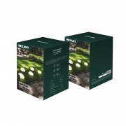 Светильник грунтовый Полусфера, 3000К, встроенный аккумулятор, солнечная панель REXANT | Фото 5