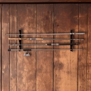 Держатель для удочек настенно-потолочный, черный REXANT | Фото 1