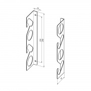 Держатель для удочек настенно-потолочный, черный REXANT | Фото 8