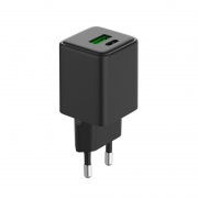 Сетевое зарядное устройство с двумя портами USB-A и Type-C, 30Вт GaN REXANT | Фото 1