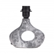 Светильник декоративный настольный Форте, основание кольцо под черный мрамор, белый абажур, цоколь Е27, 60Вт REXANT | Фото 2