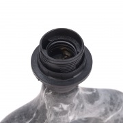 Светильник декоративный настольный Форте, основание кольцо под черный мрамор, белый абажур, цоколь Е27, 60Вт REXANT | Фото 4