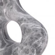 Светильник декоративный настольный Форте, основание кольцо под черный мрамор, белый абажур, цоколь Е27, 60Вт REXANT | Фото 5