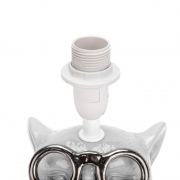 Светильник декоративный "Кот в очках", цоколь Е14, 40Вт, белый REXANT | Фото 3