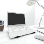 Подставка для ноутбука, фиксированная, черная REXANT | Фото 2