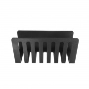 Держатель для хранения губки и кухонной утвари, монтаж без сверления, черный REXANT | Фото 1