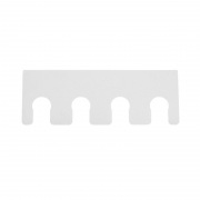 Держатель для хранения зубных щеток и насадок, монтаж без сверления, белый REXANT | Фото 4