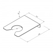 Держатель для хранения садового триммера, черный REXANT | Фото 5