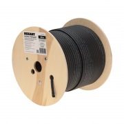 Кабель греющий (нагревательный) саморегулирующийся SRL30-2CR, экранированный, 30Вт/м, 0,9мм2/55м, 200м REXANT | Фото 1