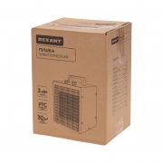 Пушка тепловая электрическая, квадратная, PTC, 3кВт REXANT | Фото 6