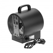 Пушка тепловая электрическая, круглая, прямоугольная подставка, ТЭН, 3кВт REXANT | Фото 1