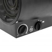 Пушка тепловая электрическая, круглая, прямоугольная подставка, ТЭН, 3кВт REXANT | Фото 3