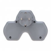 Двойник электрический (разветвитель) 16А с/з + USB-A + USB-C с защитными шторками, белый REXANT | Фото 5