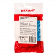 Набор термоусаживаемых трубок №18 ТУТ нг 12/6мм, 7 цветов (упак. 21 шт. по 10см) REXANT | Фото 5