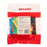 Набор термоусаживаемых трубок №22 ТУТ нг 35/17,5мм, 7 цветов (упак. 21 шт. по 10см) REXANT | Фото 5