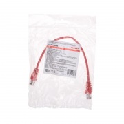 Шнур коммутационный патч-корд U/UTP, CAT 5e, RJ45-RJ45, 26AWG, LSZH, красный, 0,3м REXANT | Фото 3