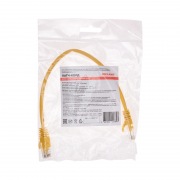 Шнур коммутационный патч-корд U/UTP, CAT 5e, RJ45-RJ45, 26AWG, LSZH, желтый, 0,3м REXANT | Фото 3