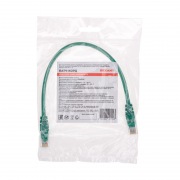 Шнур коммутационный патч-корд U/UTP, CAT 5e, RJ45-RJ45, 26AWG, LSZH, зеленый, 0,3м REXANT | Фото 3